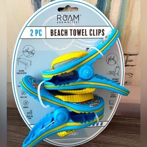 Beach Flip Flop Towel Clips